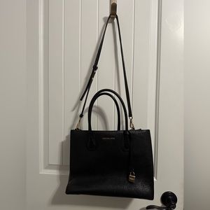 Michael Kors Black Mercer Large Tote